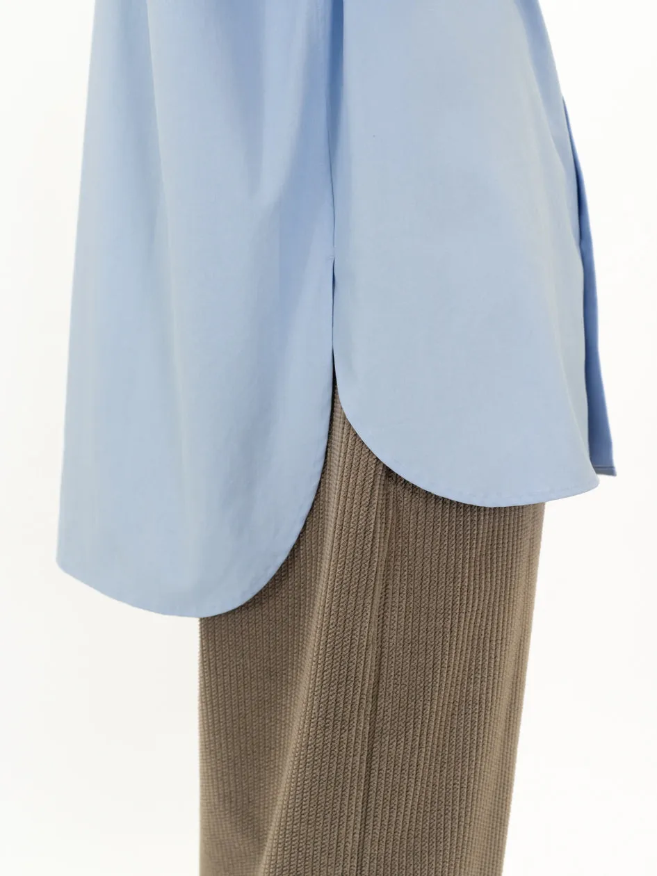 Double Cuff Shirt in Cotton Poplin sold by vuja dè product image thumbnail 4