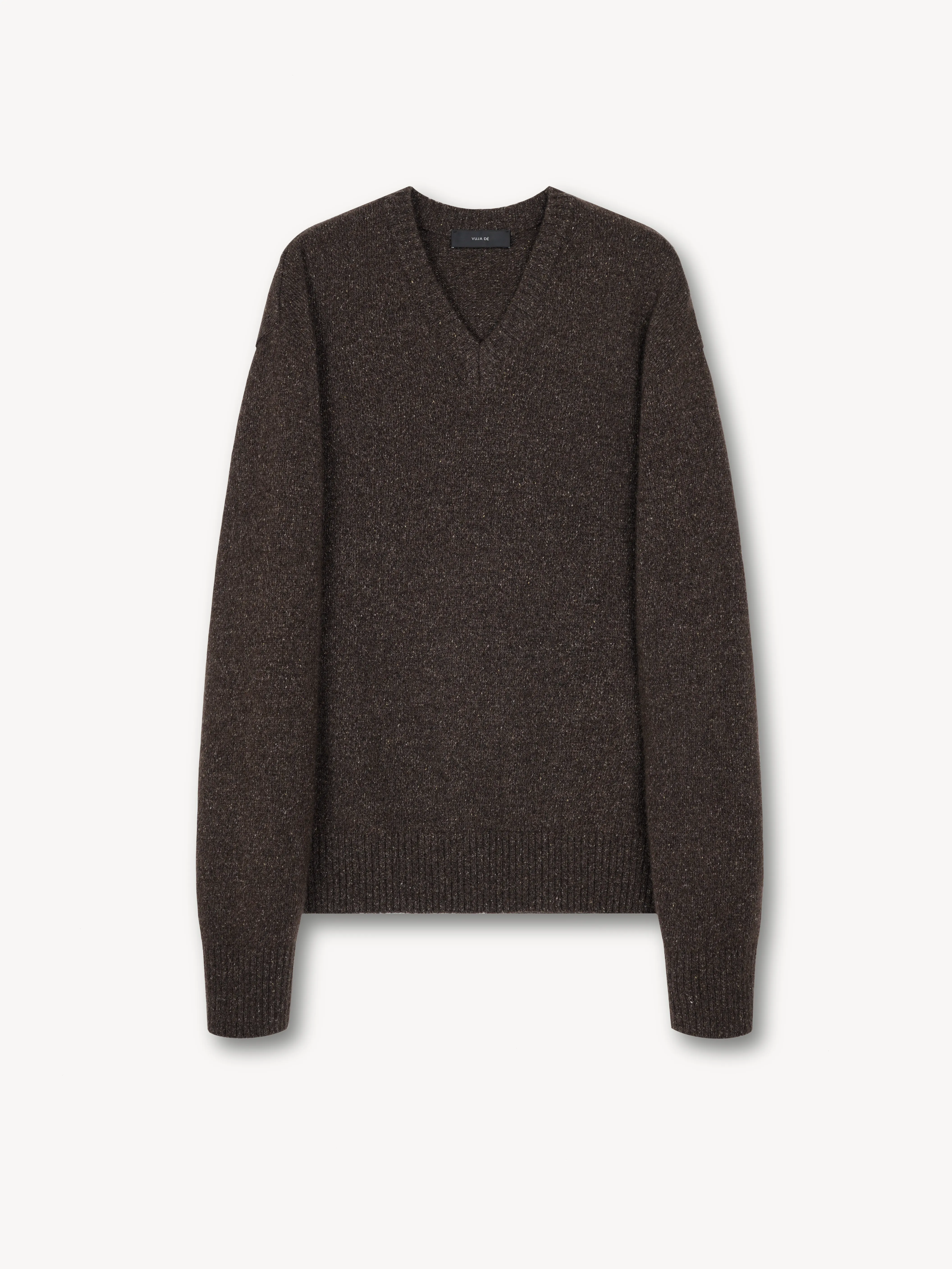 Argyle Knit Sweater in Silk/Cashmere sold by vuja dè