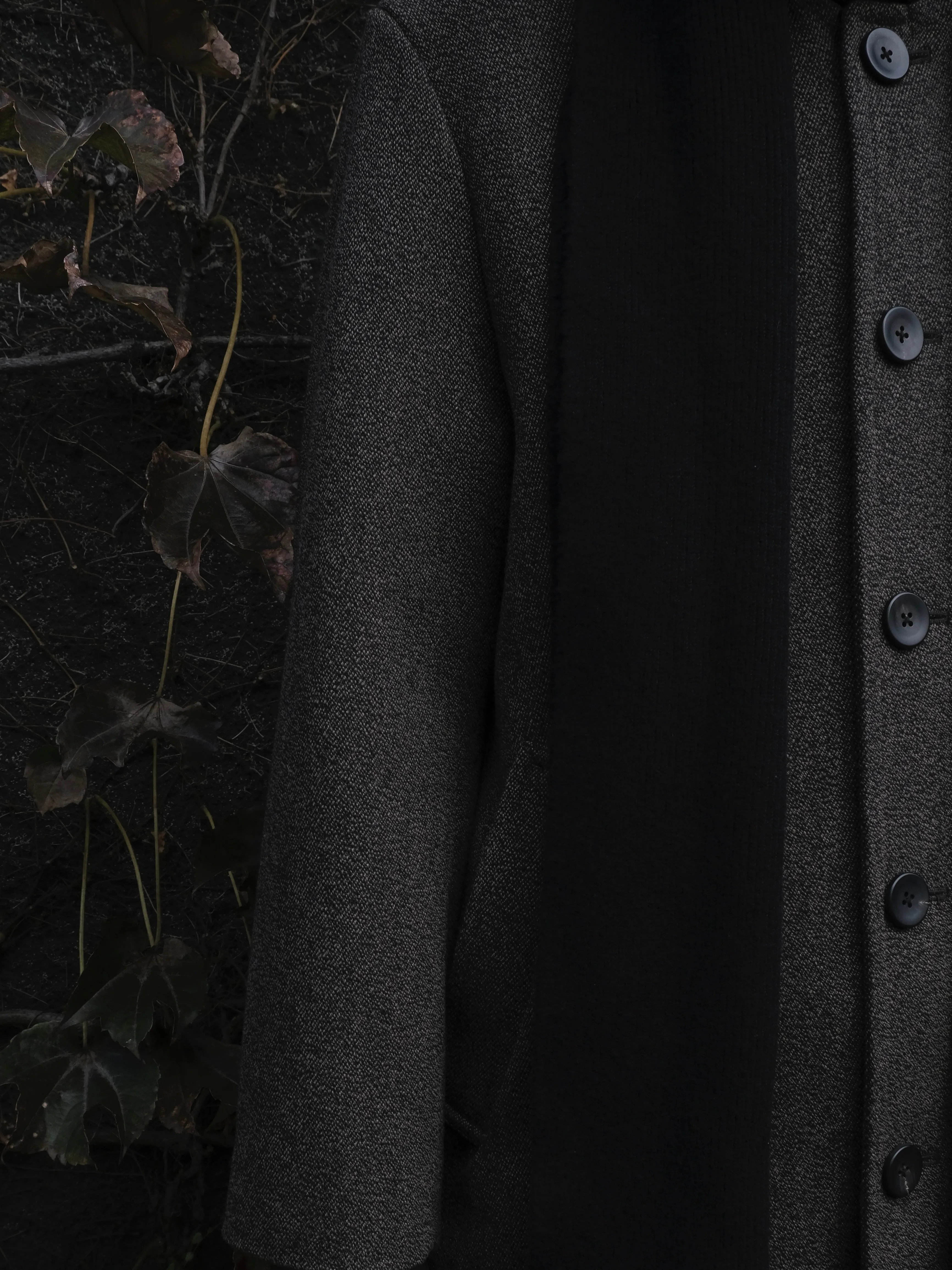 Car Coat in Wool/Leather sold by vuja dè product image thumbnail 4