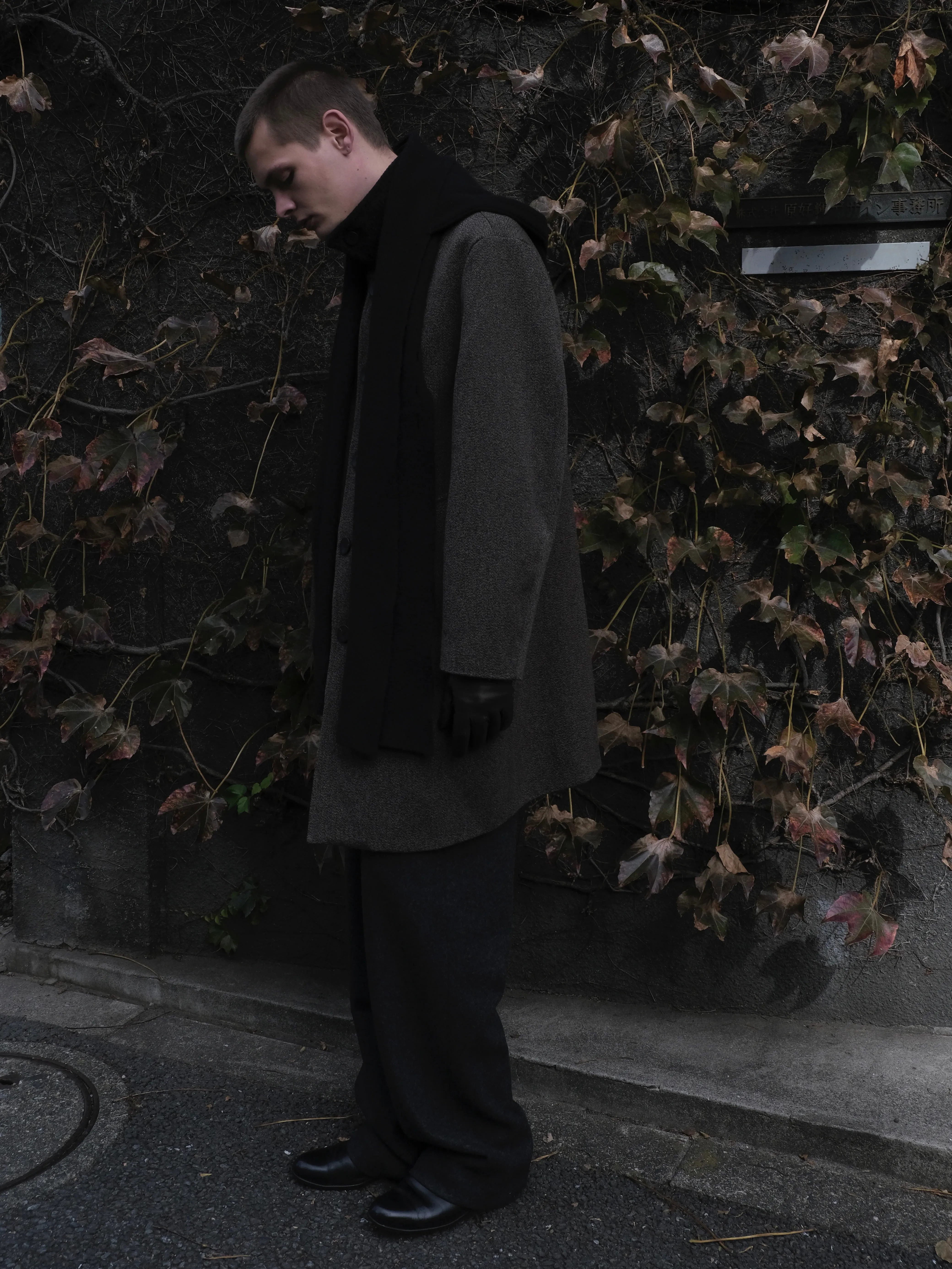 Car Coat in Wool/Leather sold by vuja dè product image thumbnail 3