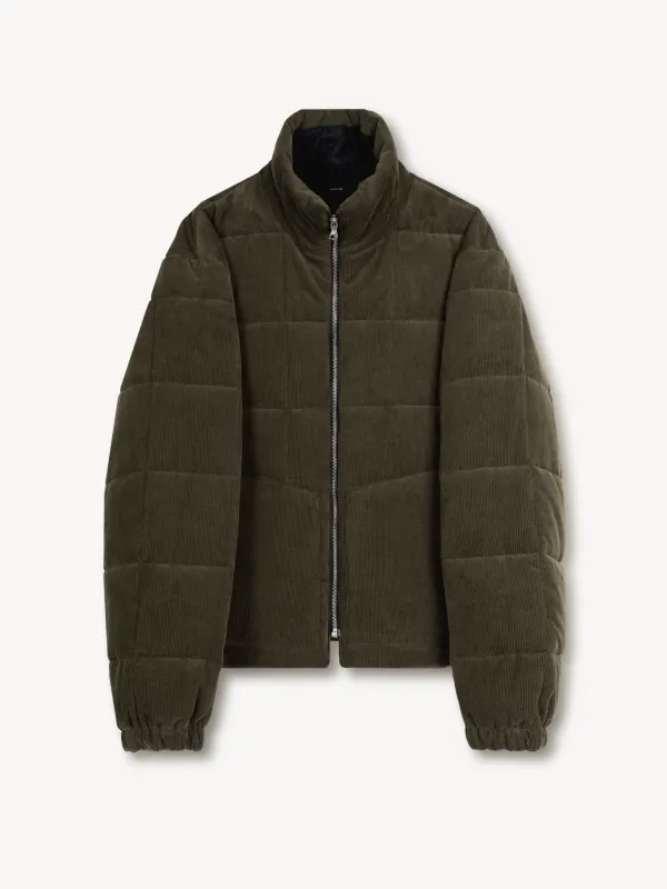 Quilted Corduroy Puffer in Cotton/Wool-Cashmere sold by vuja dè
