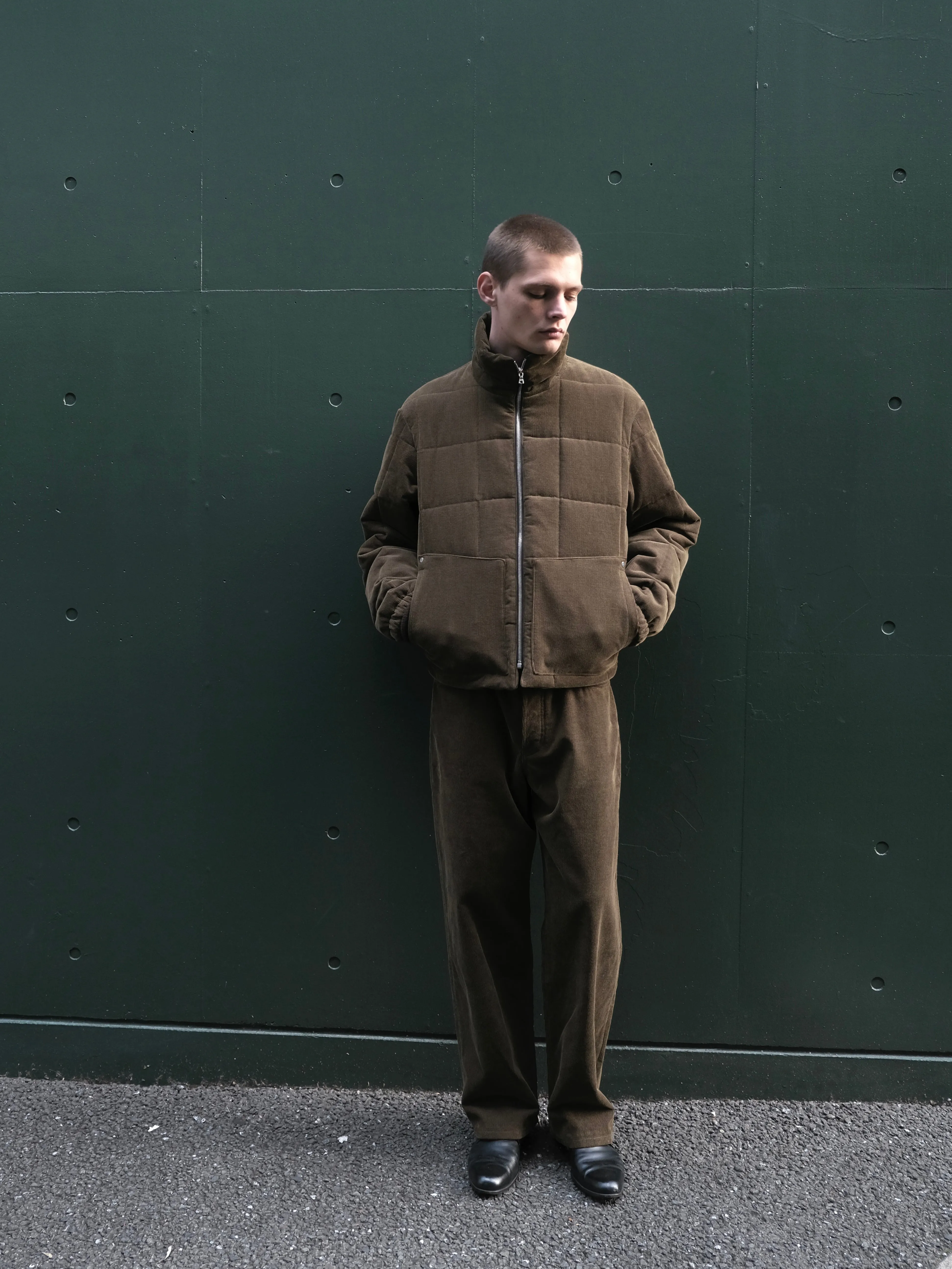 Quilted Corduroy Puffer in Cotton/Wool-Cashmere sold by vuja dè product image thumbnail 3