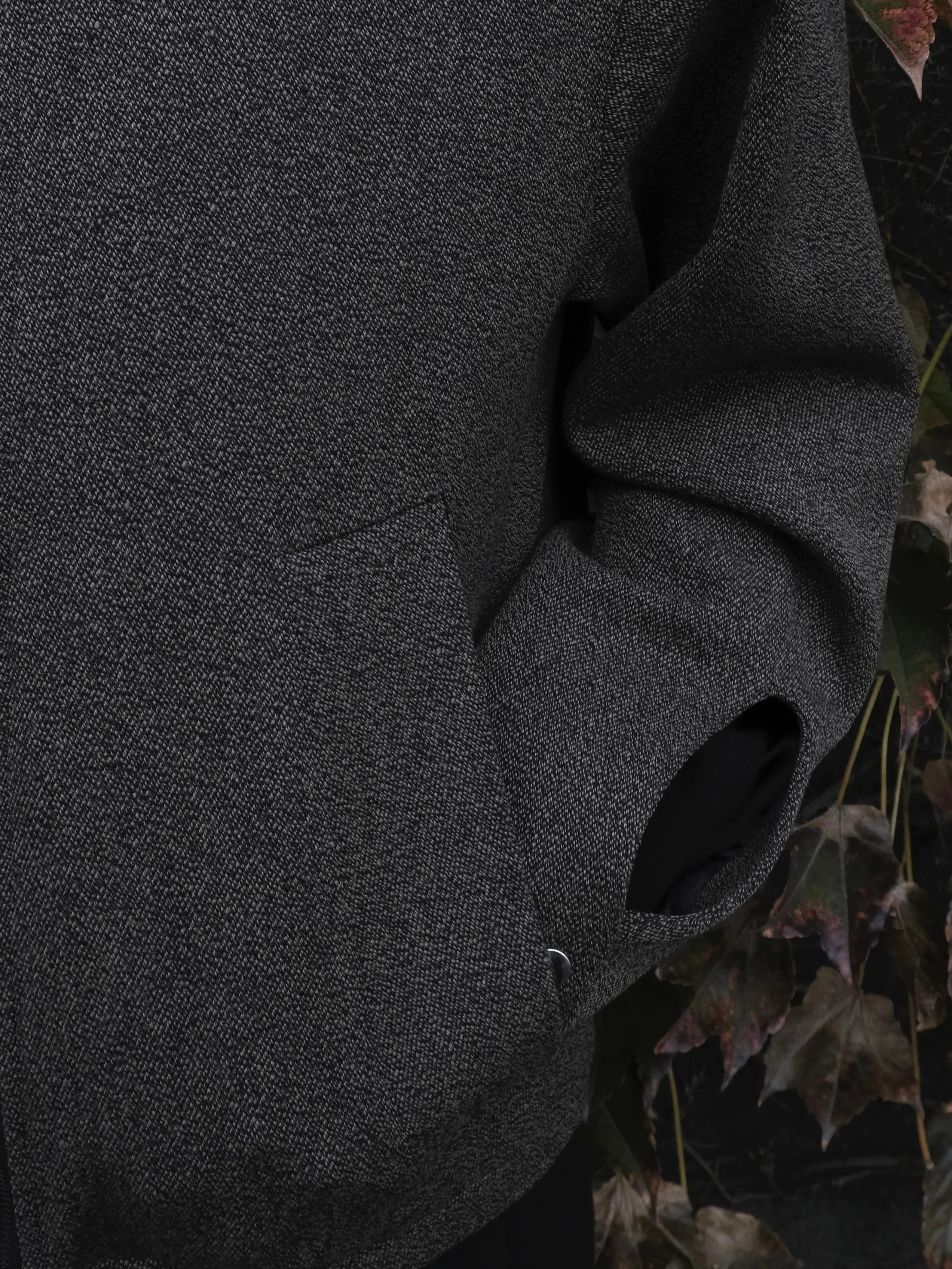 Relaxed Jacket in Wool/Leather sold by vuja dè product image thumbnail 4