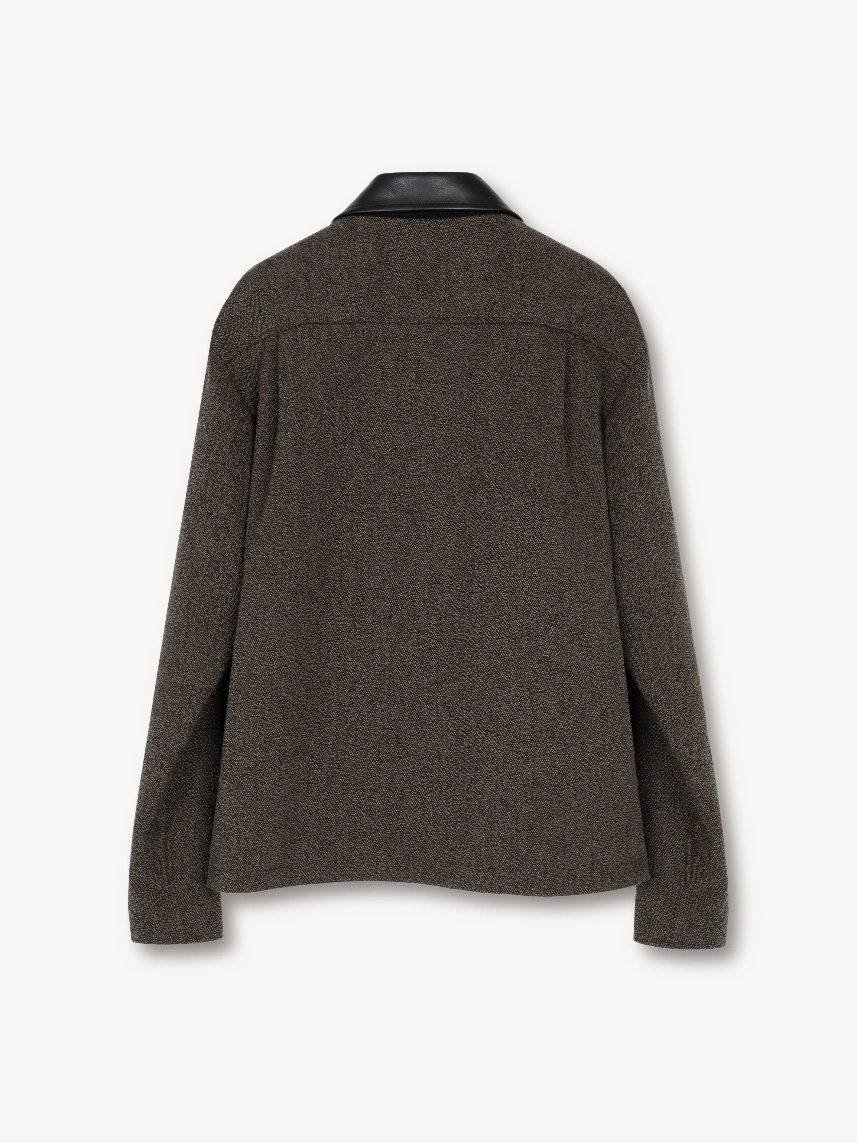 Relaxed Jacket in Wool/Leather sold by vuja dè product image thumbnail 2