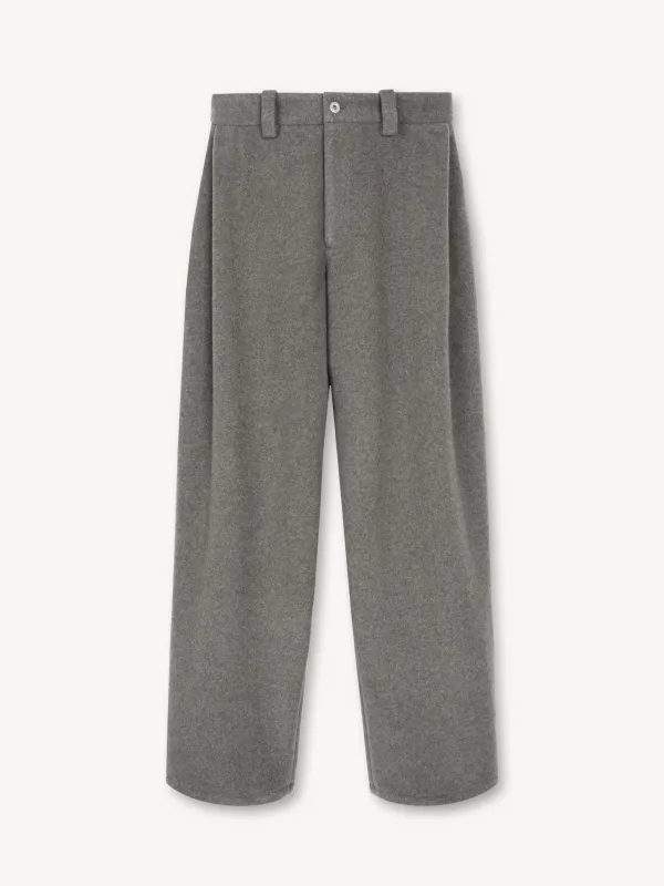 Two-Tuck Pocket Trousers in Wool/Cashmere sold by vuja dè