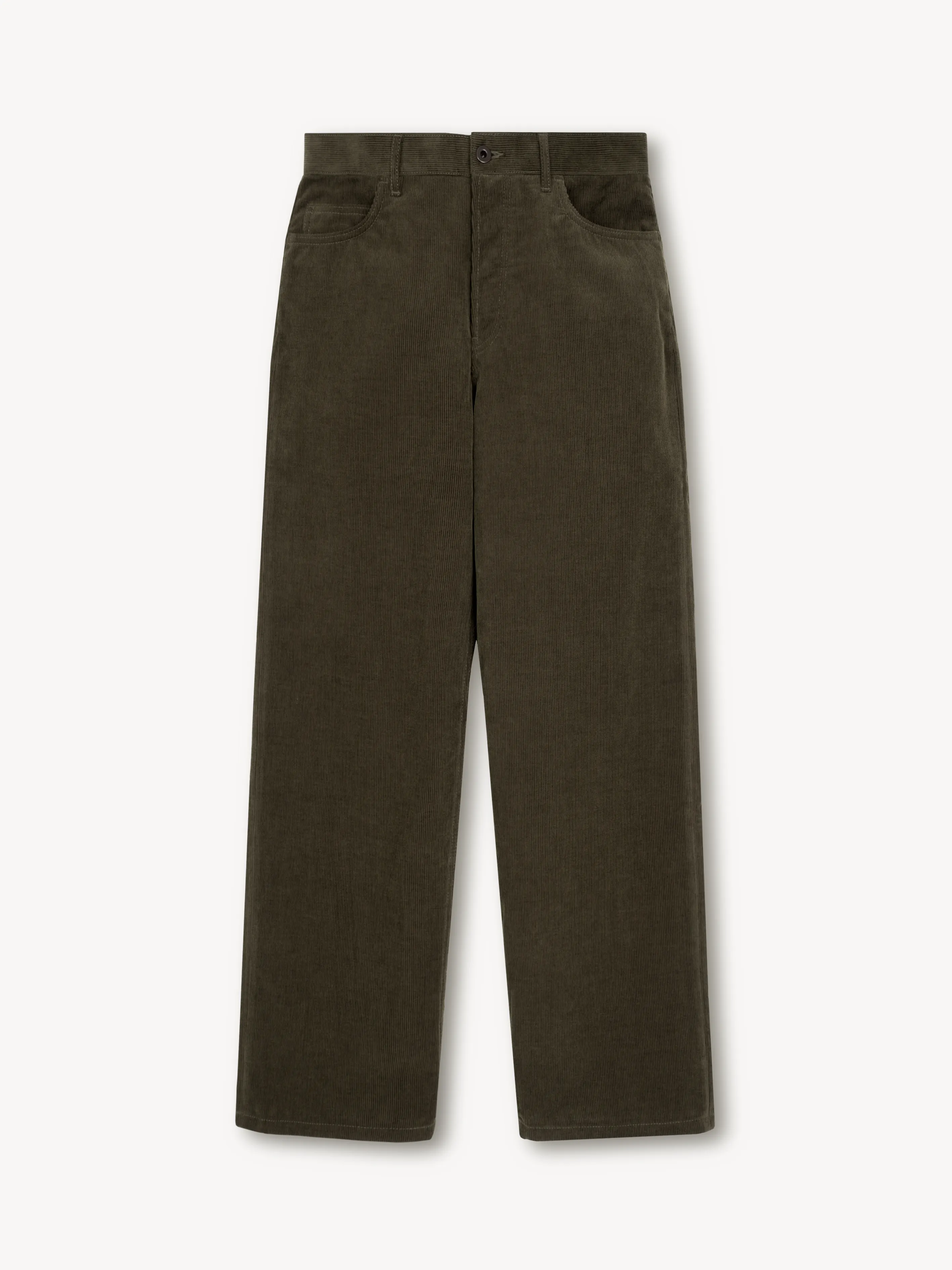 Tailored Corduroy Pants in Cotton sold by vuja dè