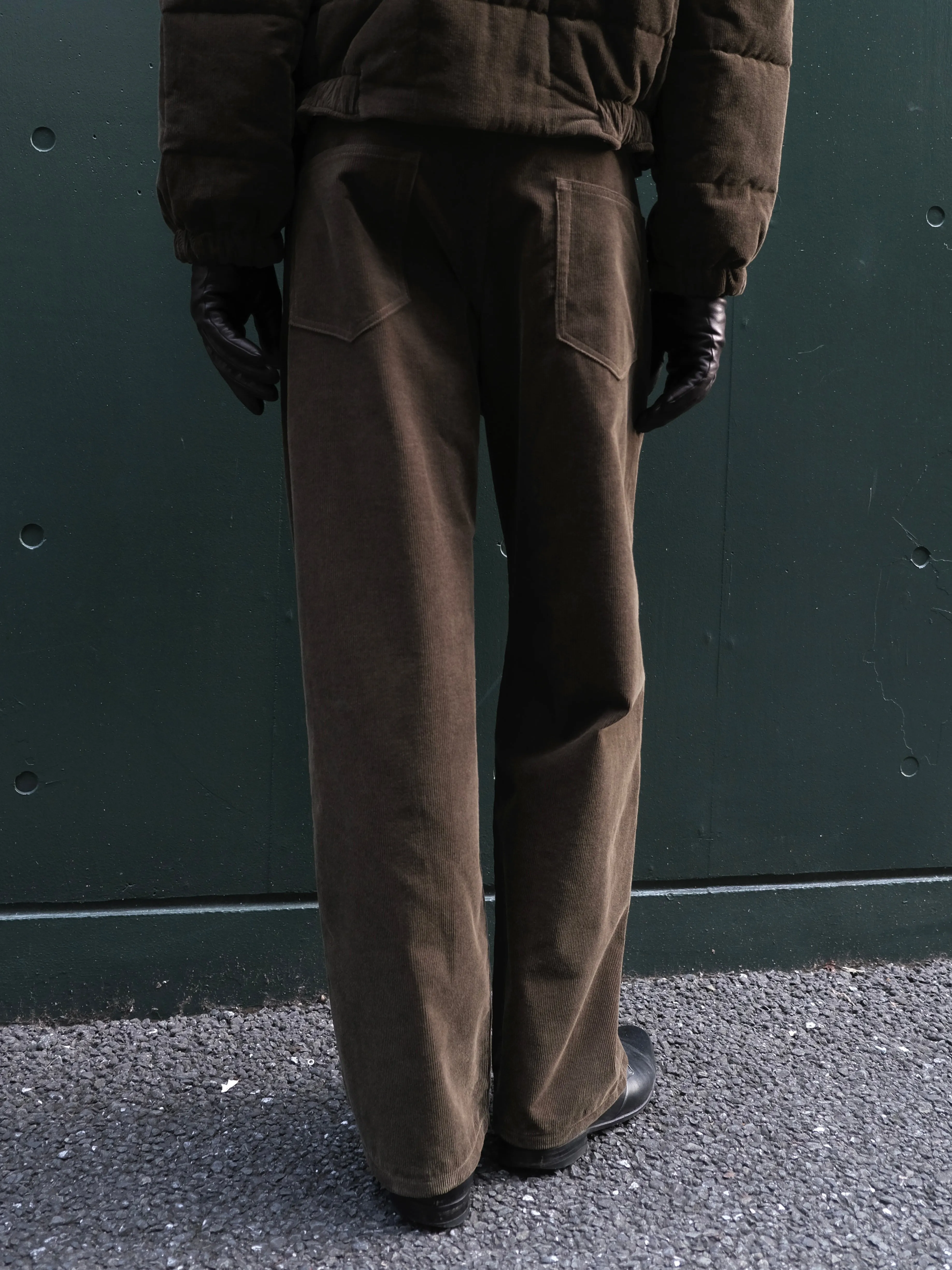 Tailored Corduroy Pants in Cotton sold by vuja dè product image thumbnail 4