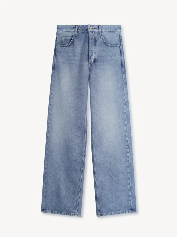 Steve Wide-Leg Denim Jeans&nbsp; sold by vuja dè