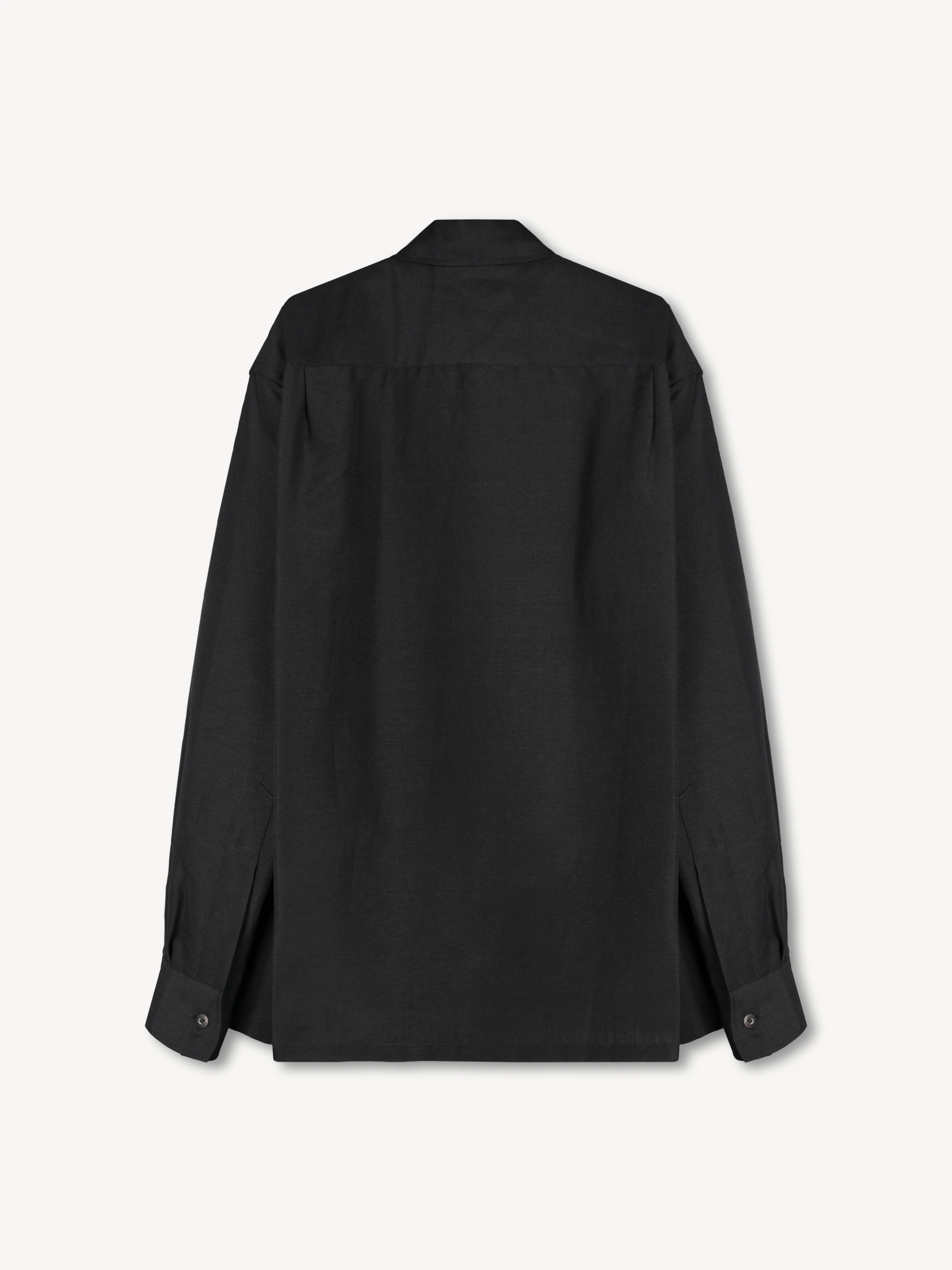 Pierce Shirt in Wool & Linen sold by vuja dè product image thumbnail 2