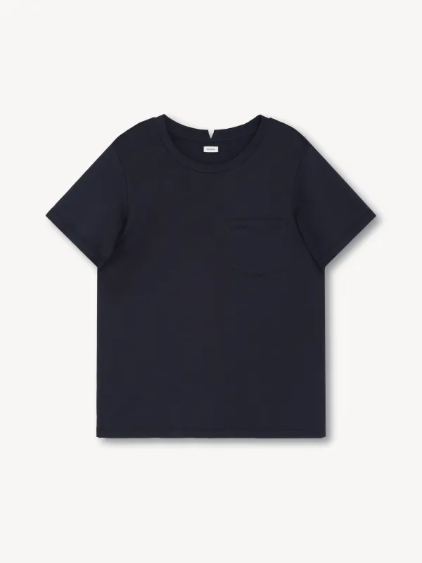 Otto Pocket T-Shirt  in Suvin Cotton sold by vuja dè