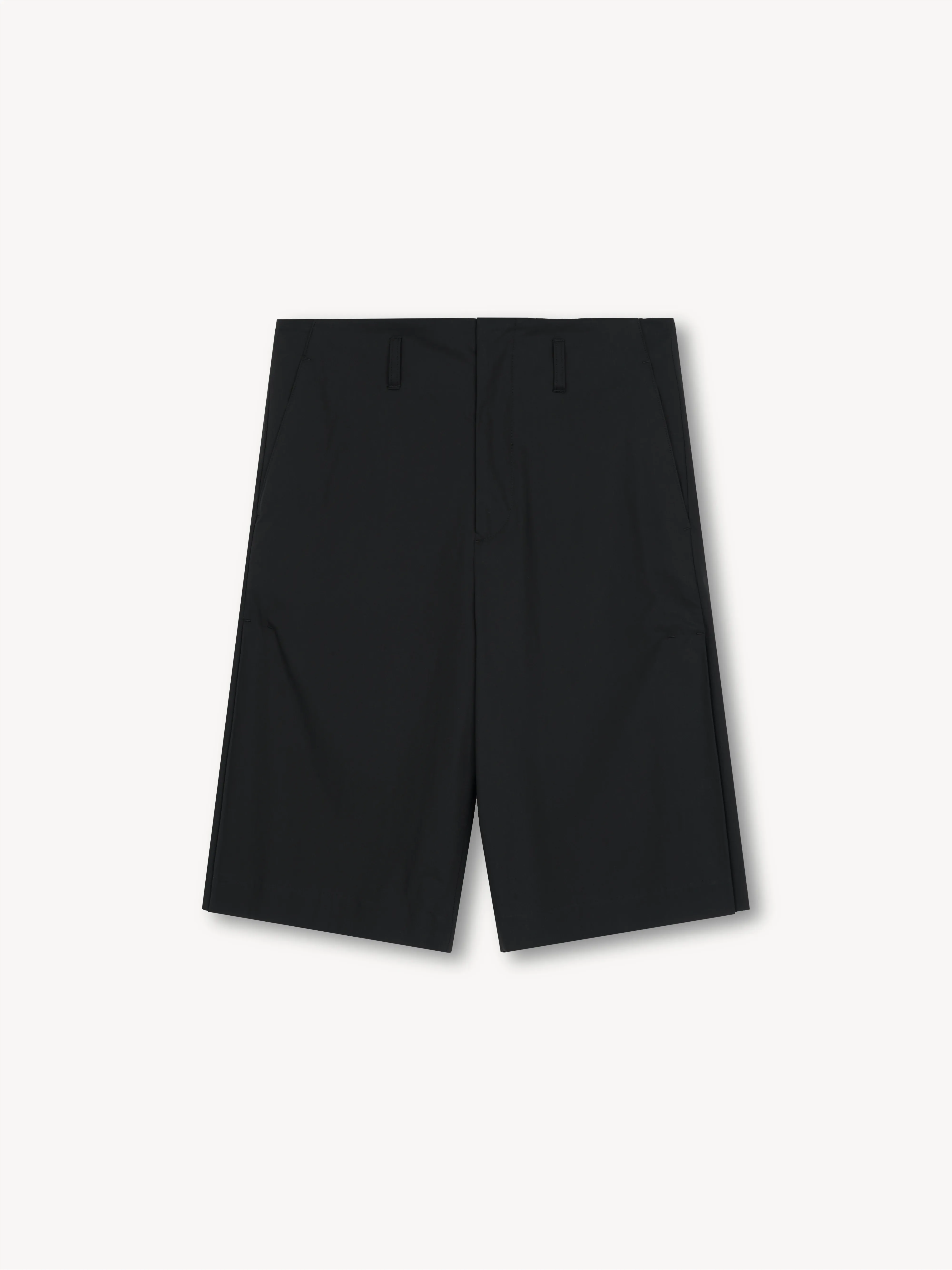 Everett Pleated Shorts in Cotton Poplin sold by vuja dè