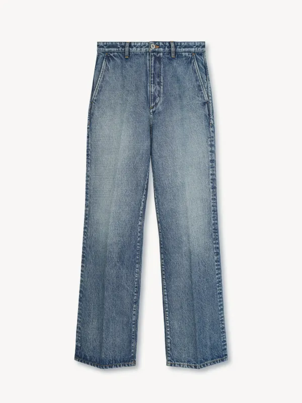 Dylan Flared Denim Pants made by vuja dè