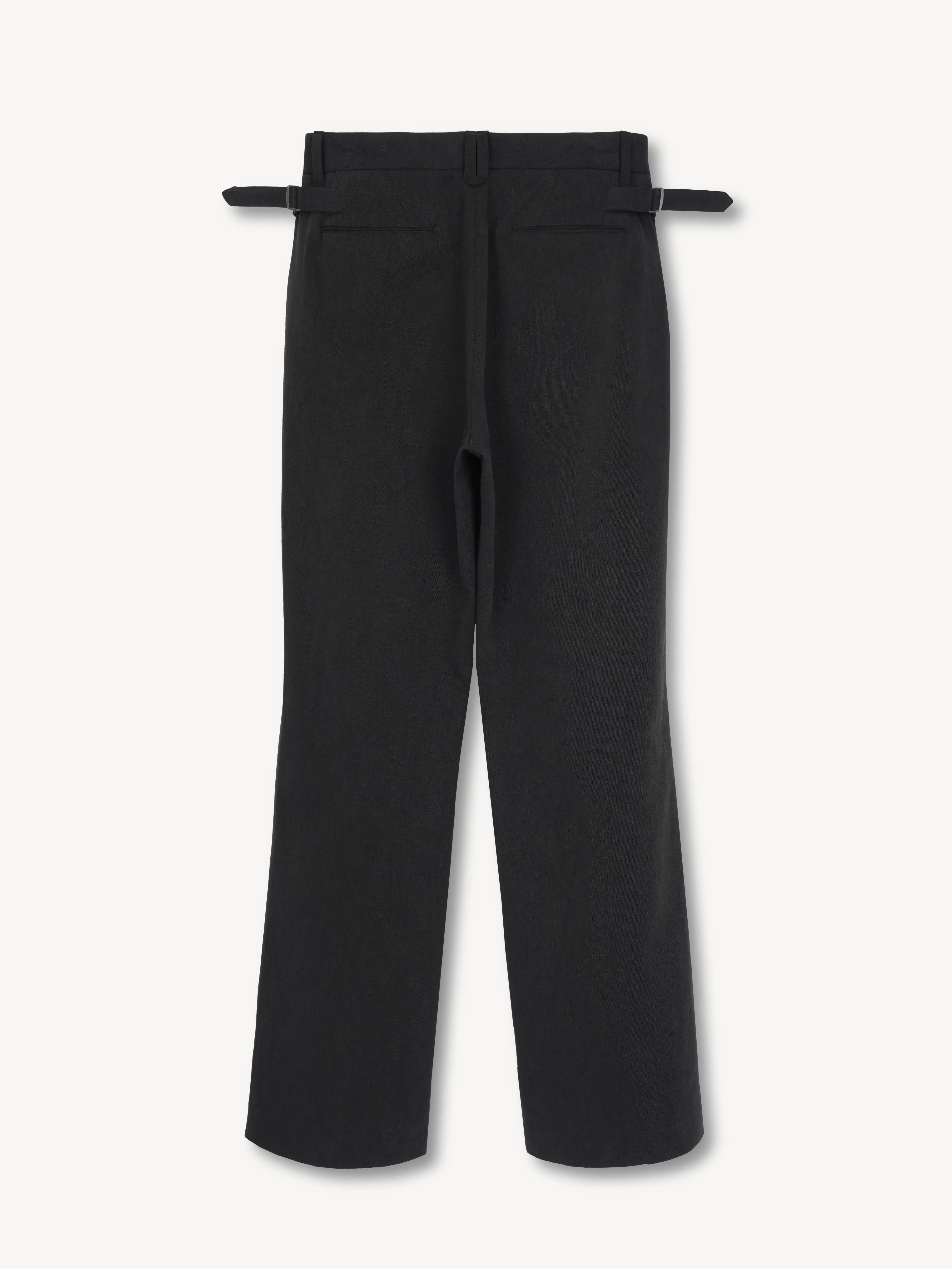 Dylan Flared Trousers in Cotton Nep sold by vuja dè product image thumbnail 2