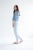 [PRE-ORDER] Ally Cropped V-neck Sweater in Sky Blue sold by Ang Hill
