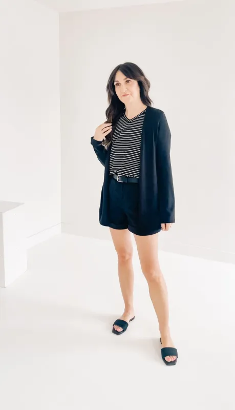 [PRE-ORDER] Carolina Cardigan in Soft Black sold by Ang Hill