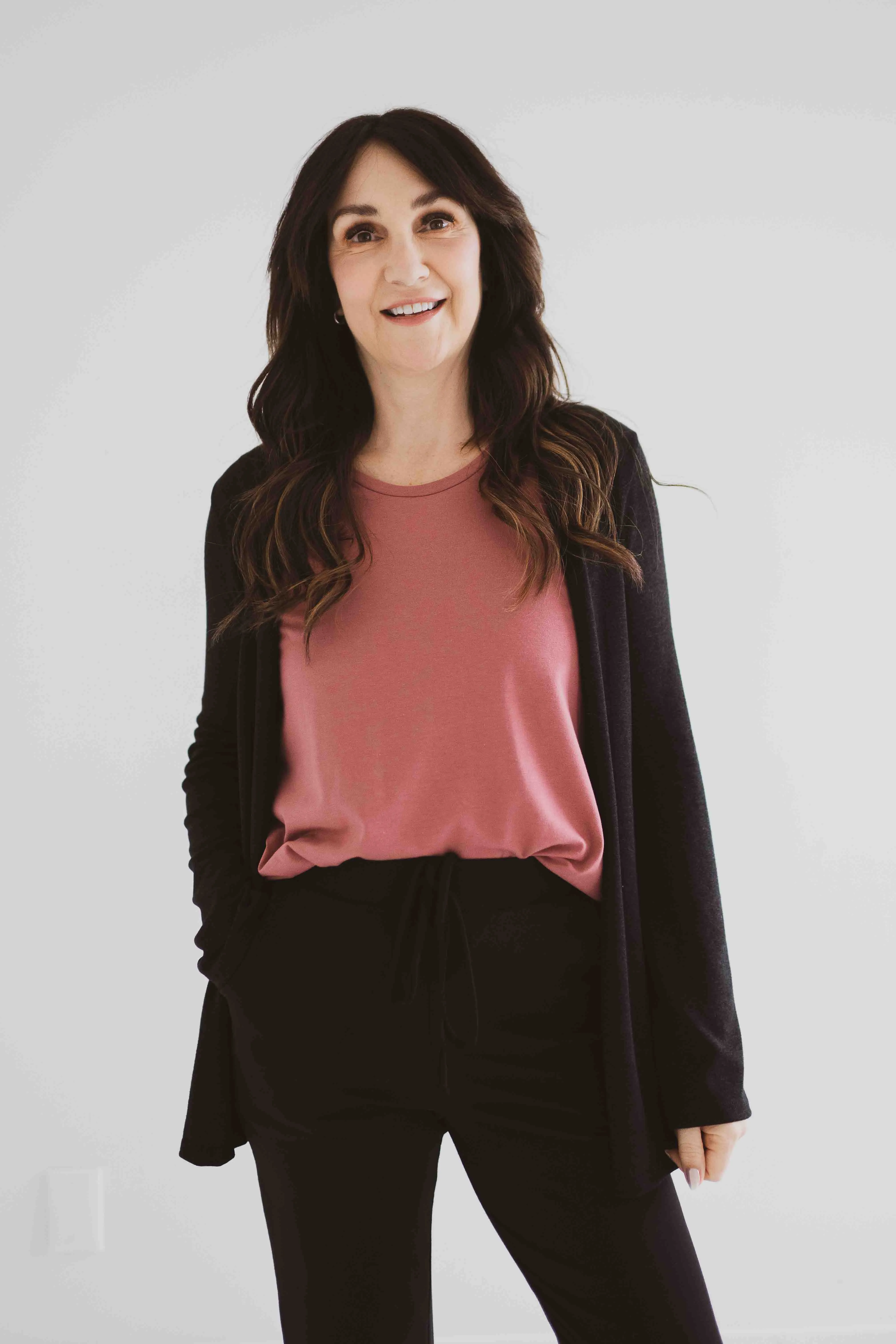 Riviera Tank Top in Rosewood sold by Ang Hill product image thumbnail 3