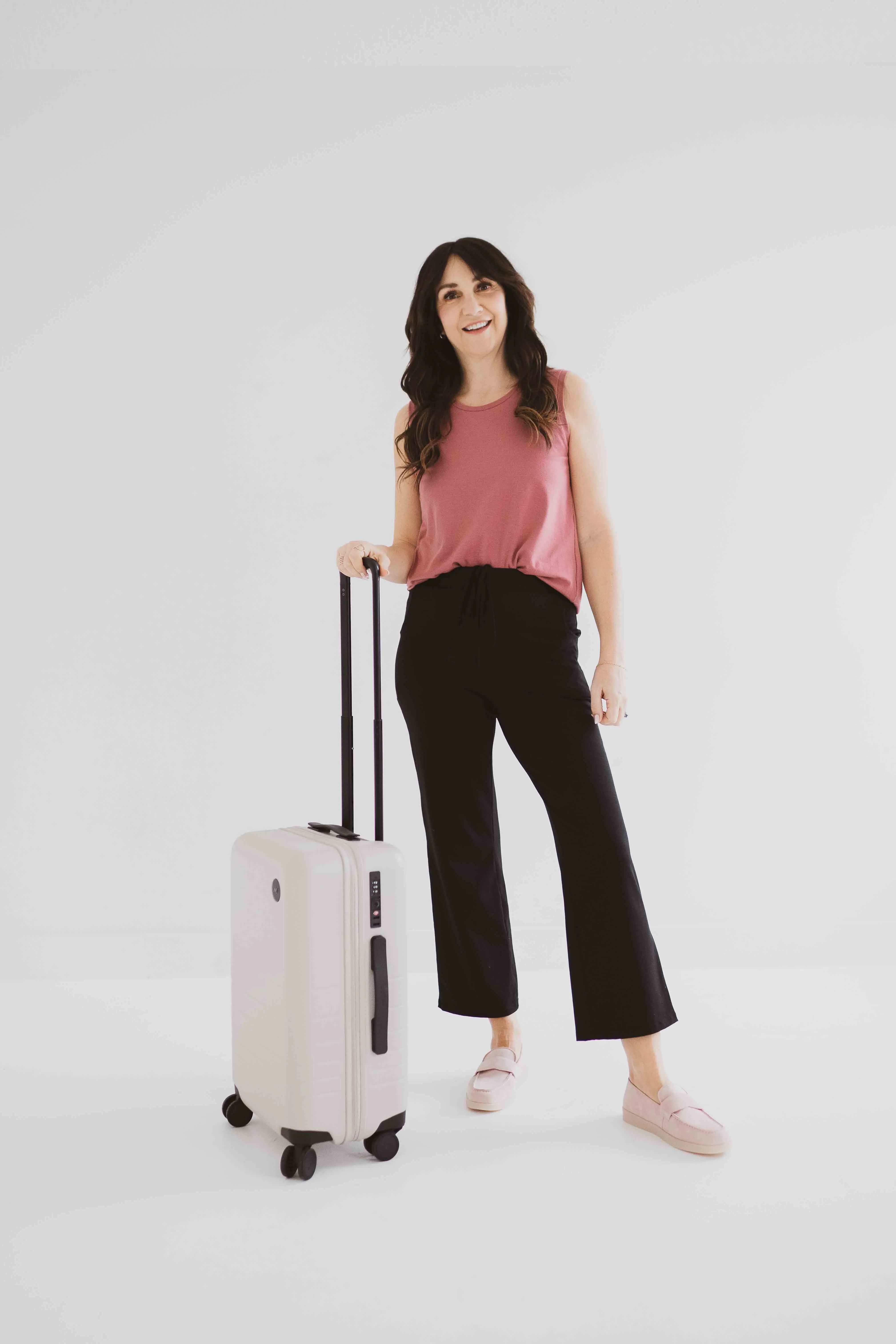 Riviera Tank Top in Rosewood sold by Ang Hill product image thumbnail 2