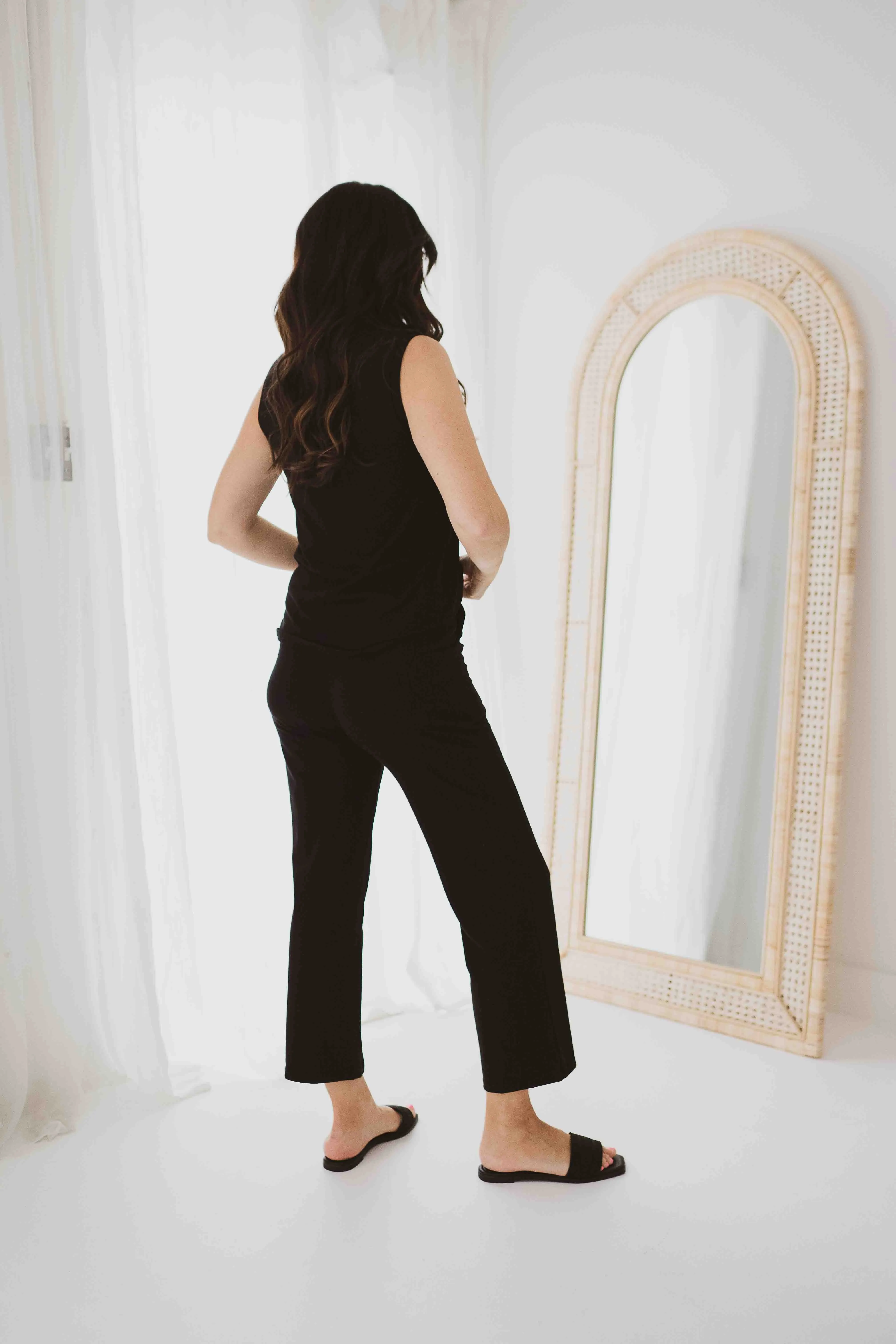 Riviera Tank Top in Black sold by Ang Hill product image thumbnail 3