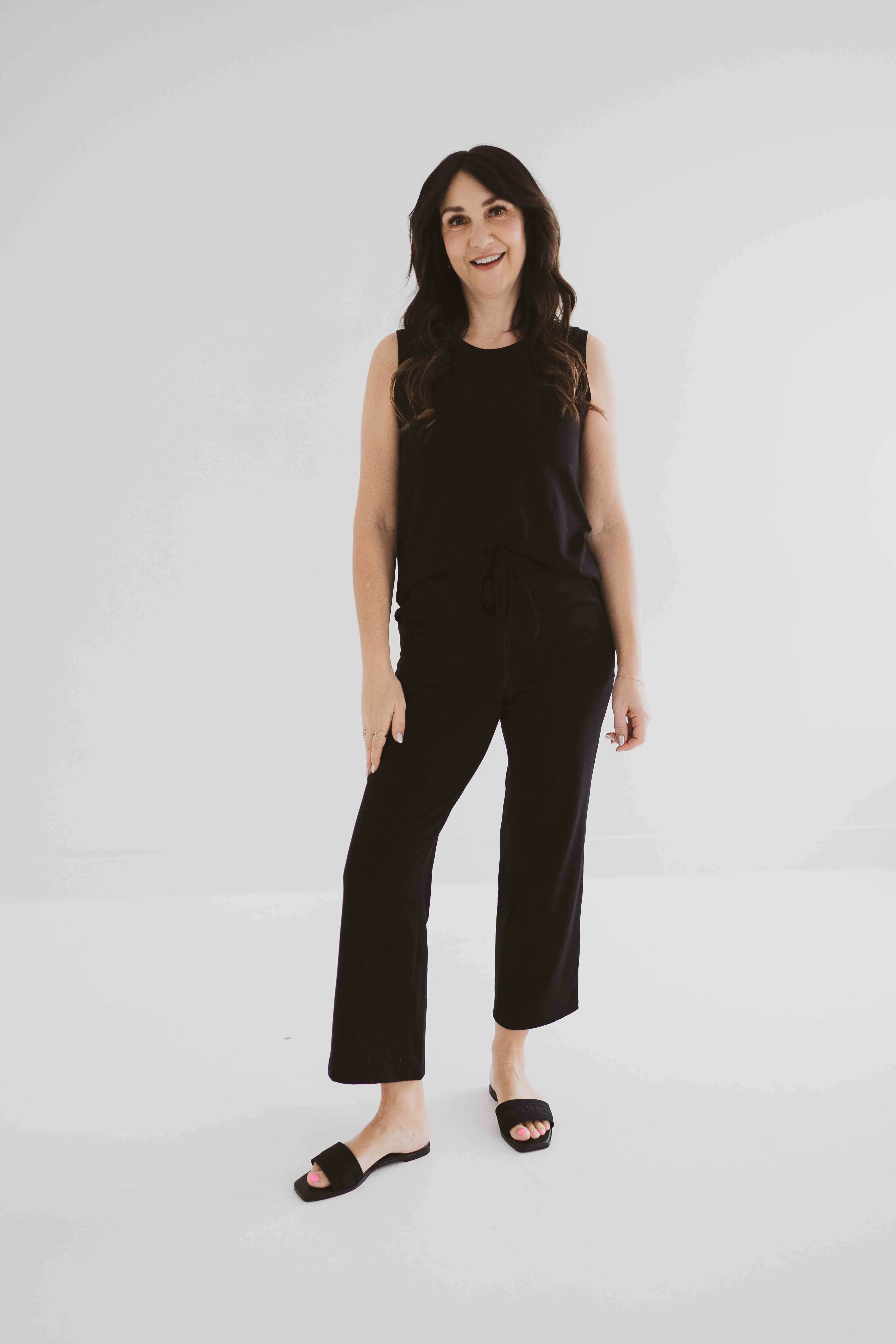 Riviera Tank Top in Black sold by Ang Hill product image thumbnail 2