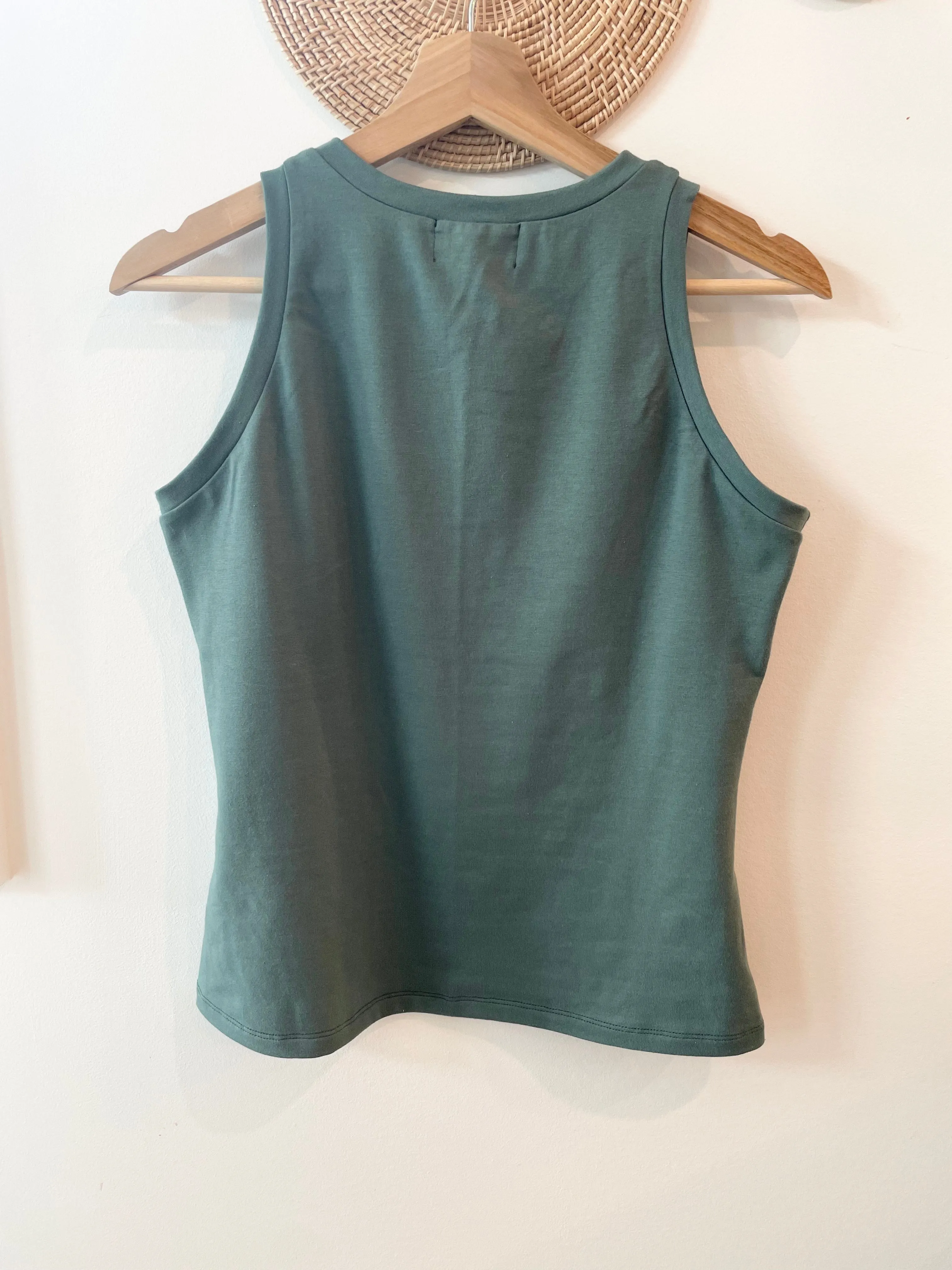 Bev Tank Top in Ocean sold by Ang Hill product image thumbnail 3