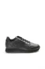 Black Leather Casual Sneakers-Wessi sold by Wessi