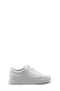 White Leather Low-Top Sneakers Wessi sold by Wessi