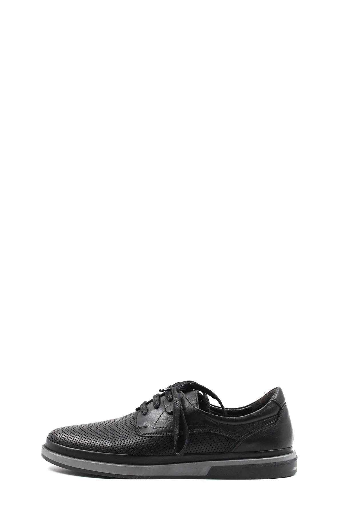Black Perforated Leather Derby-Wessi sold by Wessi product image thumbnail 2