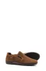 Brown Perforated Slip-On Loafers-Wessi sold by Wessi