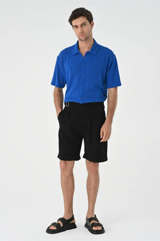 Men's Sax Relax Fit Knitwear  Shirt - Wessi sold by Wessi