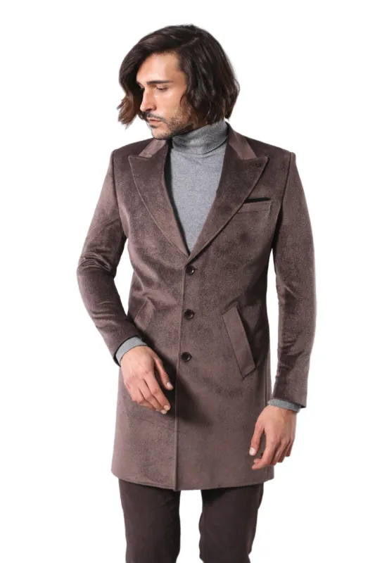 Peak Lapel Mink Men Coat - Wessi sold by Wessi