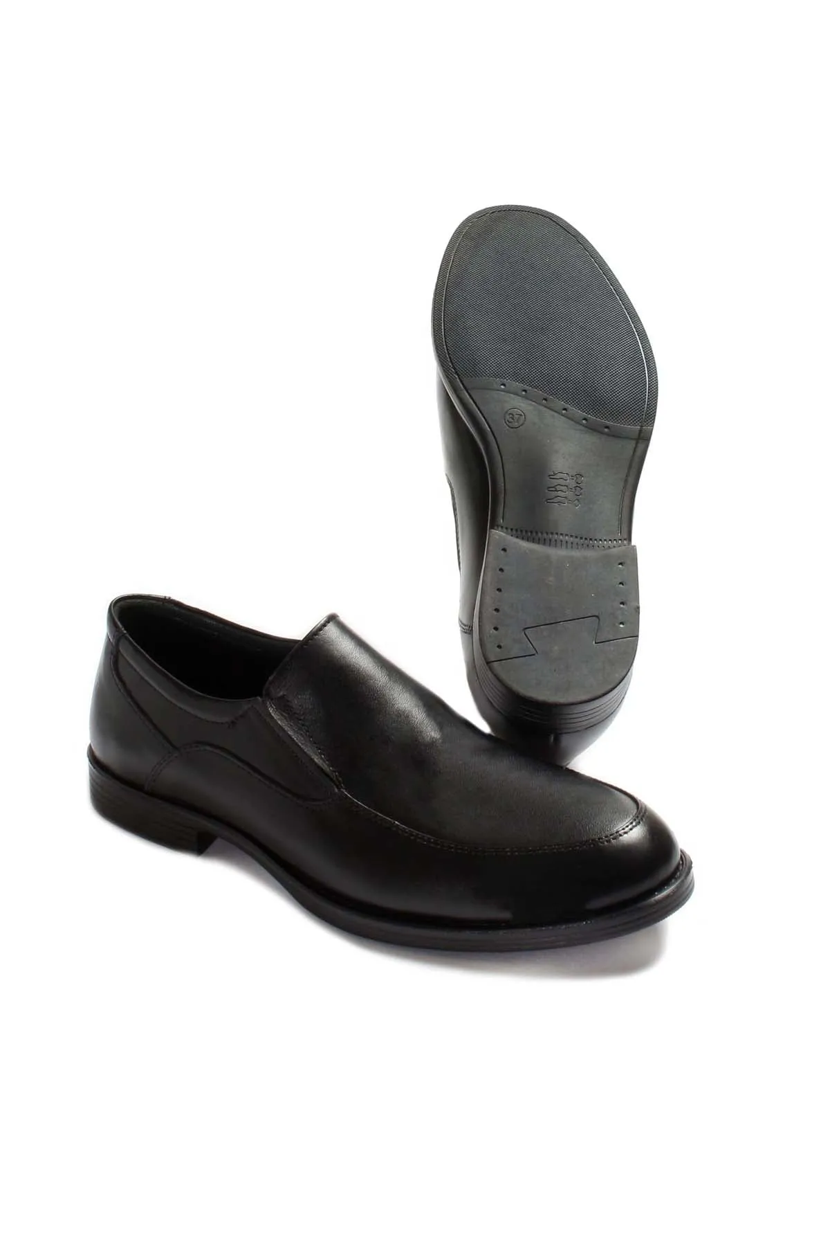 Black Leather Formal Slip-On-Wessi sold by Wessi product image thumbnail 4
