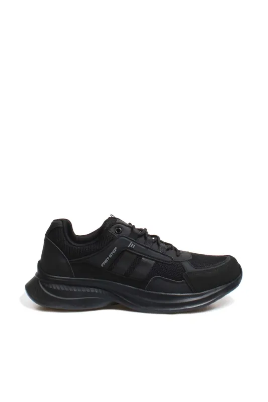 Men's Black Performance Athletic Sneakers - Wessi sold by Wessi