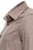Slim Fit Cotton Plain Beige Men Lumberjack Shirt - Wessi sold by Wessi