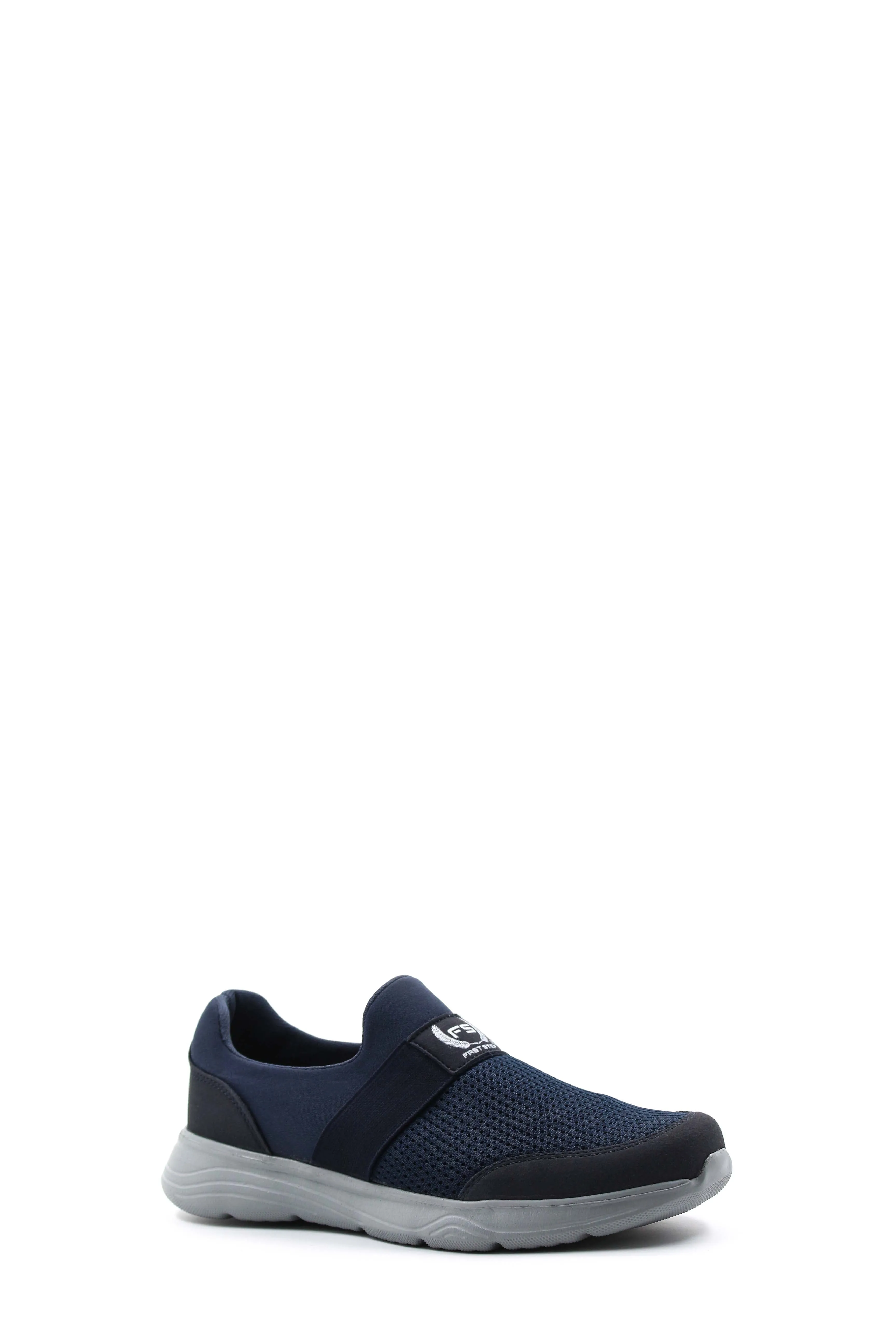 Men's Navy Slip-On Walking Shoes - Wessi sold by Wessi product image thumbnail 3
