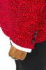 Glitter Floral Patterned Burgundy Men Party Blazer - Wessi sold by Wessi