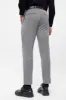 Grey Belted High Waist Men's Trousers - Wessi sold by Wessi