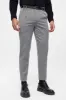 Grey Belted High Waist Men's Trousers - Wessi sold by Wessi