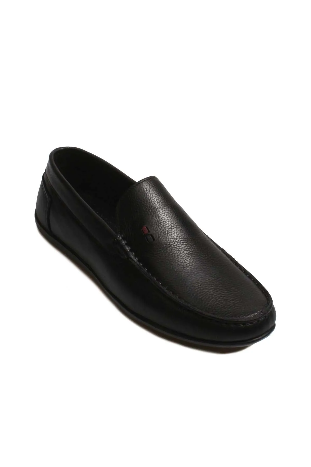 Black Leather Driving Loafers Wessi sold by Wessi product image thumbnail 3