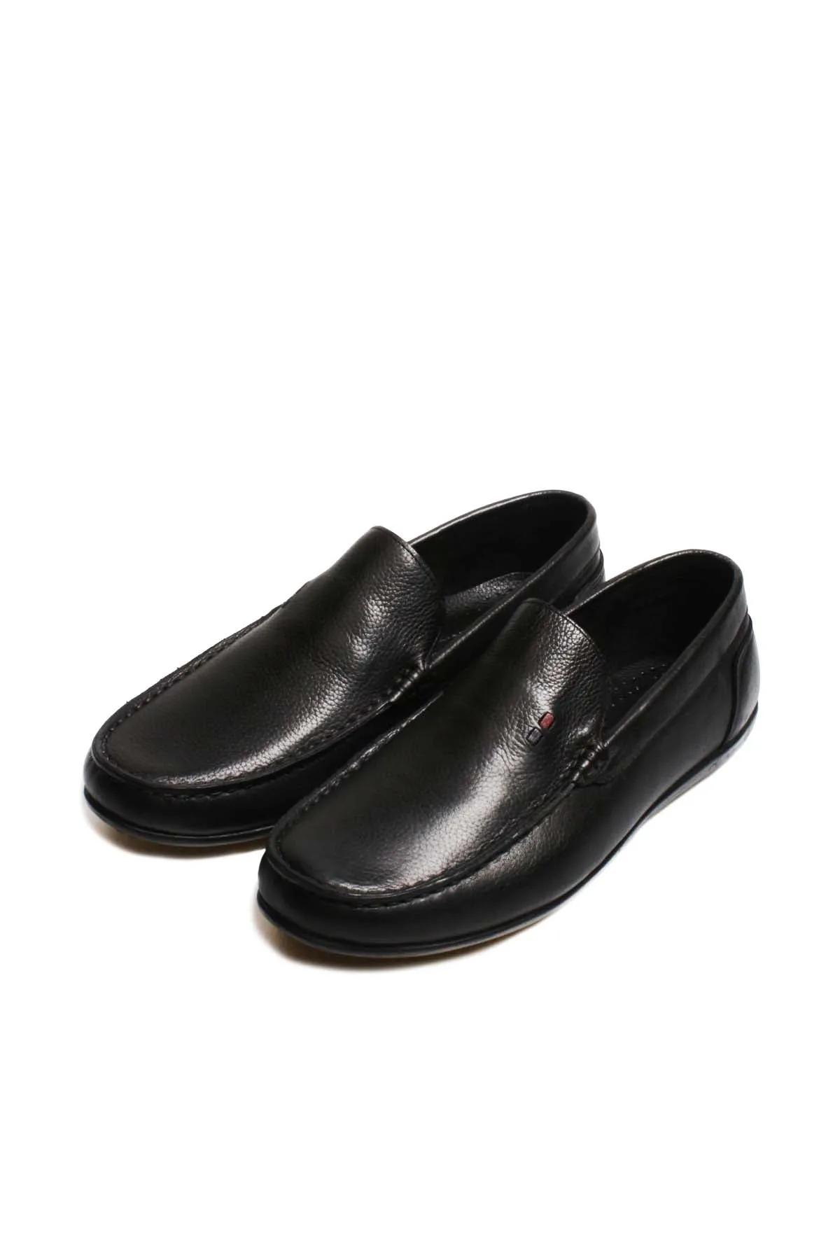 Black Leather Driving Loafers Wessi sold by Wessi product image thumbnail 5