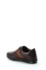 Men's Brown Leather Sneakers with Dual Stripes and Comfortable Sole - Wessi sold by Wessi