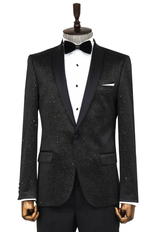 Shawl Lapel Slim Fit Blazer Men Tuxedo Jacket - Wessi sold by Wessi