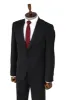 Plain 2 Piece Slim Fit Black Men Suit and Shirt Combination- Wessi sold by Wessi