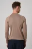 Mink Crew Neck Slim Fit Knitwear Sweater - Wessi sold by Wessi