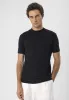 Black Crew Neck Slim Fit T-Shirt - Wessi sold by Wessi