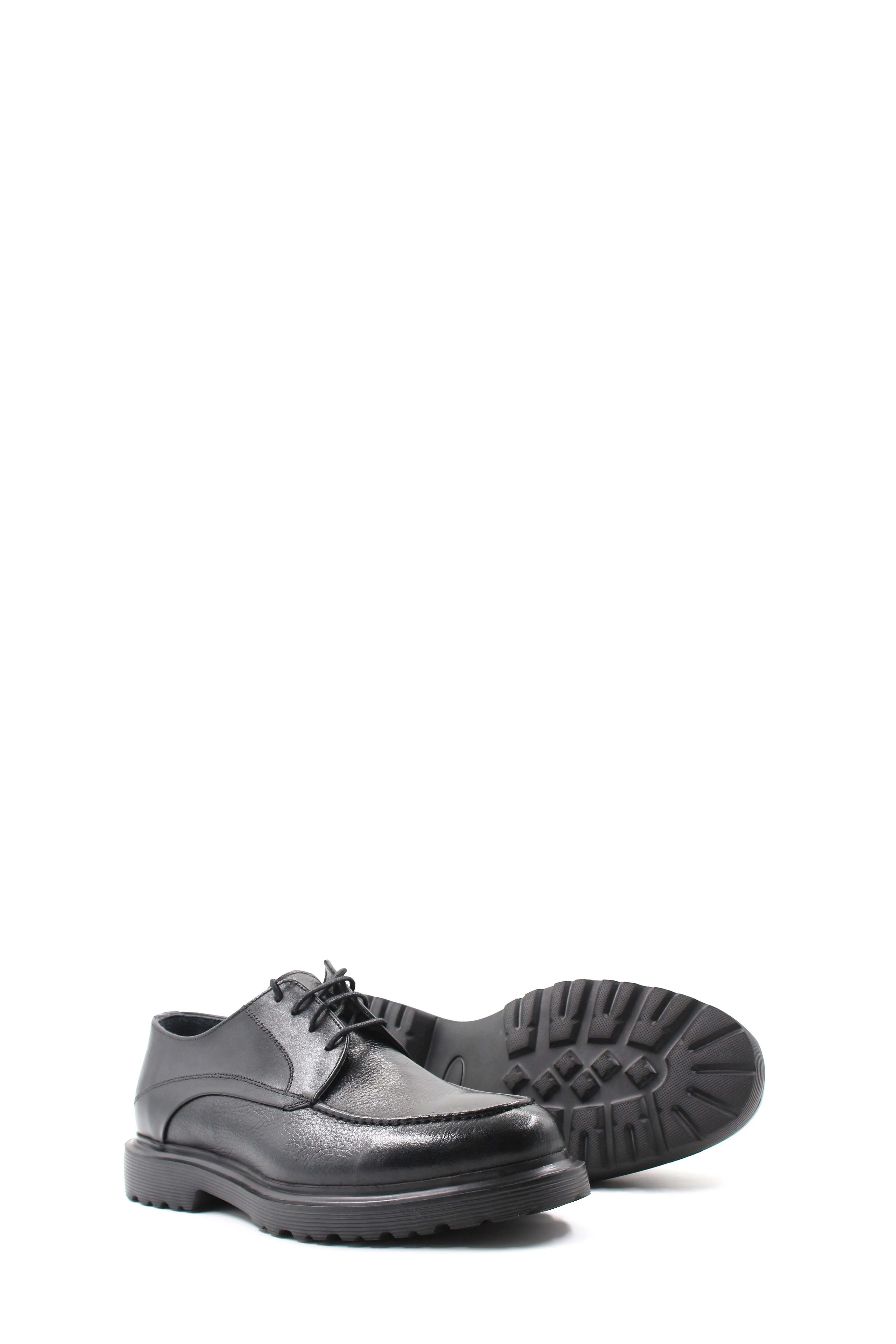 Black Thick Sole Derby Shoes-Wessi sold by Wessi product image thumbnail 3