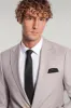 2 Piece Striped Grey Men Suit - Wessi sold by Wessi