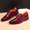 Breathable Men's All-match Business Plus Size Leather Shoes sold by Wessi