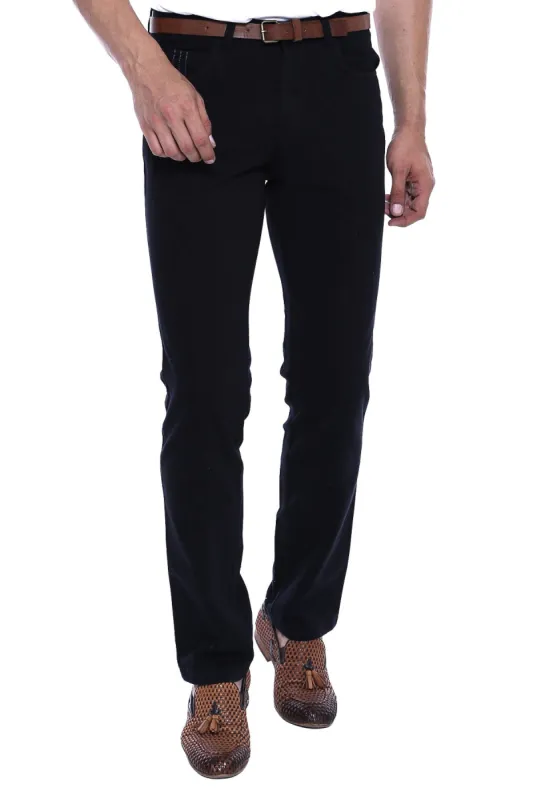 Suede Black Men Jeans - Wessi sold by Wessi