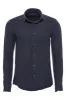 Winter Navy Blue Patterned Men's Lumberjack Shirt - Wessi sold by Wessi