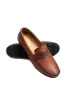 Men's Brown Leather Penny Loafers - Wessi sold by Wessi